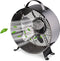 Lifetime Air Tafelventilator - 230V - Bureau Ventilator 20CM - 2 Snelheden - Zwart