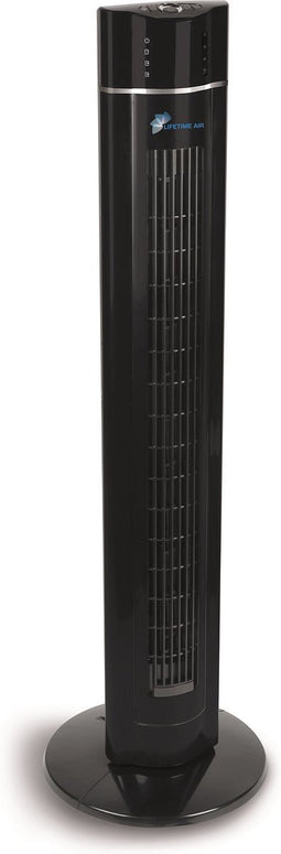 Lifetime Air Torenventilator ATF-003R - 60 Watt - Afstandsbediening - Zwart