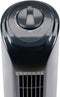 Lifetime Air Torenventilator - Ventilator met 3 Snelheden - Draaibare Ventilator Staand - Vloerventilator 54dB - Perfect voor Slaapkamer en Kantoor - Netstroom Kabel 1,5M - 81 x 67 cm - Zwart