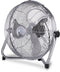 Lifetime Air Ventilator 30Cm - Vloer - 3 Snelheden - Kantelbaar - Weinig Geluid - Chroom