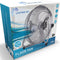 Lifetime Air Ventilator 30Cm - Vloer - 3 Snelheden - Kantelbaar - Weinig Geluid - Chroom