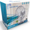 Lifetime Air Ventilator - Ø30 Cm - Retro - 3 Snelheden - Kantelbaar - Zwenkfunctie - Chroom