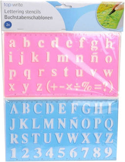 Lifetime Alfabet en Letter Sjabloon A t/m Z, 2 Delig
