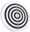 Lifetime Deluxe dartbord met koperen pijlen - 45 cm - zwart/wit - 3 spelmodi