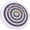 Lifetime Deluxe dartbord met koperen pijlen - 45 cm - zwart/wit - 3 spelmodi
