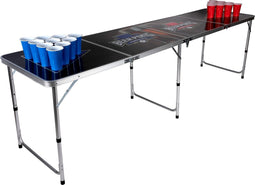Lifetime Games Beerpong Tafel - Drankspel - 240 x 60 x 70cm - Inklapbaar - met Handvat