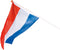 Lifetime Nederlandse vlag - 60x90 cm - Polyester - Weerbestendig - Rood/Wit/Blauw