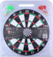 Lifetime Tweezijdig dartbord - 40,5 cm - Inclusief 6 darts - Zwart/wit ontwerp