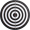Lifetime Tweezijdig dartbord - 40,5 cm - Inclusief 6 darts - Zwart/wit ontwerp