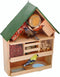Lifetime Vogelvoederhuis - hout - 3 etages - 44 x 13 x 39 cm