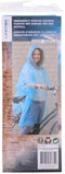 Lifetime Wegwerp poncho met capuchon blauw