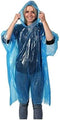Lifetime Wegwerp poncho met capuchon blauw