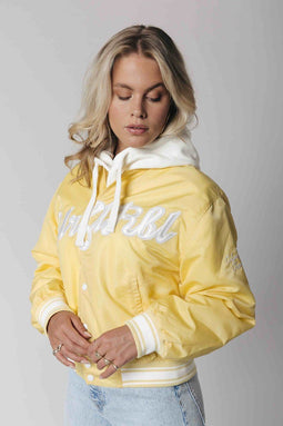 Colourful Rebel Felicia - Satin Bomber Jas - Lange mouw - Maat XS