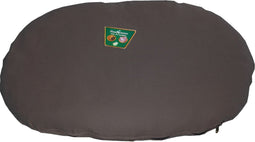 Ligbed met rits grijs