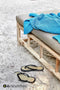 Ligbed Rooty teak met taupe kussen
