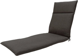 Ligbedkussen ca.190x60cm Dark grey canvas eco+