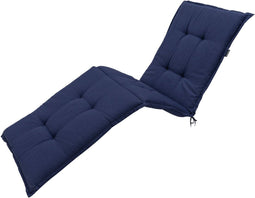 Ligbedkussen ca.200x65cm Panama indigo