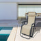Liggende ligstoel Marbueno 90 x 108 x 66 cm - Beige