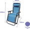 Liggende ligstoel Marbueno 90 x 108 x 66 cm - Blauw