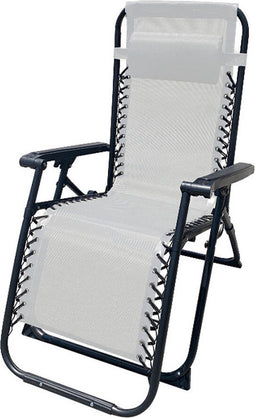 Liggende ligstoel Marbueno 90 x 108 x 66 cm - Grijs