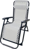 Liggende ligstoel Marbueno 90 x 108 x 66 cm - Grijs