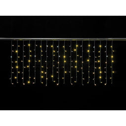 Light Creations Cascade Light Led - 2 X 0.8 M - 160 Leds - Wit En Warmwit - Witte Kabe