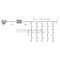 Light Creations Cascade Light Led - 2 X 0.8 M - 160 Leds - Wit En Warmwit - Witte Kabe