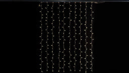 Light Creations Simply-connect PRO LINE - lichtgordijn - 1.5 x 2 m - 220 leds - warmwit - witte kabel - 230 V