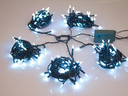 Light Creations Speed Light LED - 220 leds - wit - groene kabel - modulator - 24 V (voor bomen tot 180 cm)