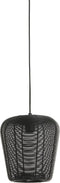 Light & Living Adeta Hanglamp - Zwart - Ø23x25cm