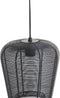 Light & Living Adeta Hanglamp - Zwart - Ø23x25cm