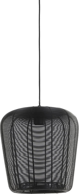 Light & Living Adeta Hanglamp - Zwart - Ø28x30 cm