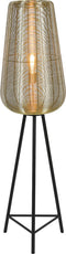 Light & Living Adeta Vloerlamp - Goud - Ø37x135 cm