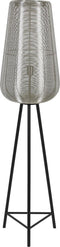 Light & Living Adeta Vloerlamp - Nikkel - Ø37x147 cm