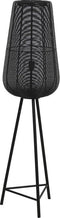 Light & Living Adeta Vloerlamp - Zwart - Ø37x135cm