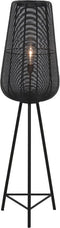Light & Living Adeta Vloerlamp - Zwart - Ø37x135cm