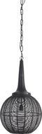 Light & Living Adrienne Hanglamp - Zwart - Ø40x76cm
