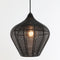 Light & Living Alvaro Hanglamp - Zwart - Ø27x29,5 cm