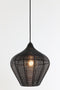 Light & Living Alvaro Hanglamp - Zwart - Ø27x29,5 cm