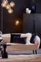 Light & Living - Bank ALMOND - 160x72x79cm - Wit