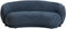 Light & Living Bank Uvita - Chenille - Donkerblauw