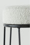 Light & Living Barkruk Alice - Crème - Bouclé