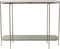 Light & Living Besut - Side Table - Marmer Groen/Glas Goud - 103x37x80 cm