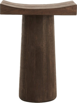 Light&living Bijzettafel 45x22x60 cm MARANO hout mat grijs/bruin