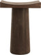 Light&living Bijzettafel 45x22x60 cm MARANO hout mat grijs/bruin