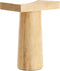 Light&living Bijzettafel 45x22x60 cm MARANO hout mat naturel