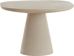 Light & Living Bijzettafel Abala - 60cm - Mat Crème