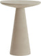 Light & Living Bijzettafel Abala - Beige- 45x45x59cm - Modern