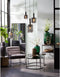 Light & Living Bijzettafel Abala - Lichtgrijs - 60x60x41cm - Modern