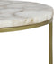 Light & Living Bijzettafel Axat - Antiek Brons - Ø41+Ø28cm - Modern